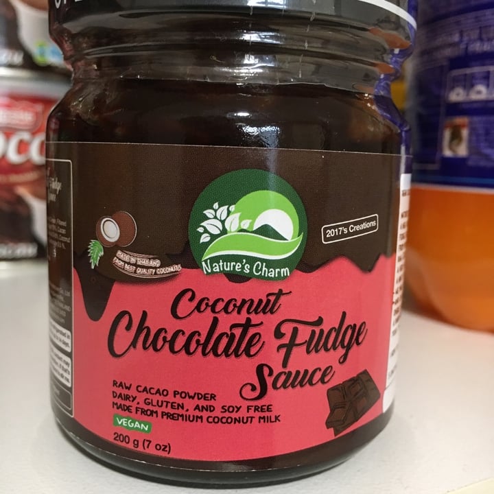 photo of Nature's Charm Coconut Chocolate Fudge Sauce shared by @mailidyer on  22 Mar 2020 - review