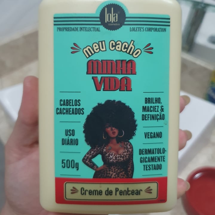 photo of Lola Cosmetics Creme de pentear Meu Cacho Minha Vida shared by @sabrinada on  16 Apr 2022 - review