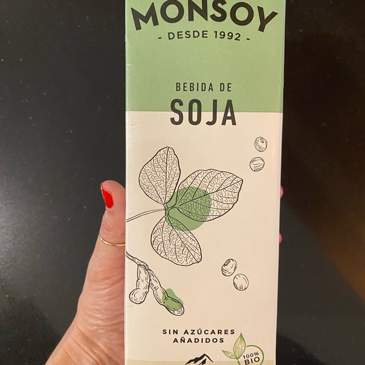photo of Monsoy Bebida de soja sin azúcares añadidos shared by @giuliadini on  24 Mar 2022 - review