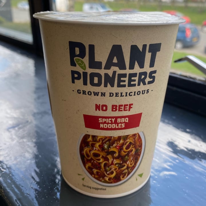 photo of Plant Pioneers No Beef - Spicy BBQ Noodles shared by @meganthevegetable on  27 Apr 2022 - review