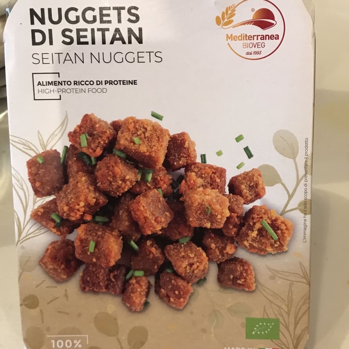 photo of Mediterranea BioVeg Nuggets di seitan shared by @gattaragolosa on  12 Apr 2022 - review