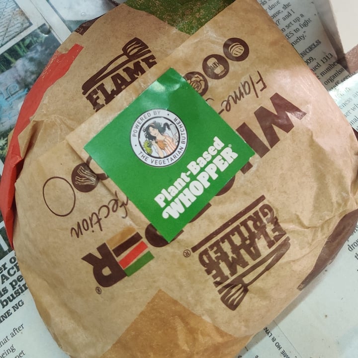 review photo of Burger King Plant-Based Whopper shared by @porkchops on 08 Aug 2021 - review