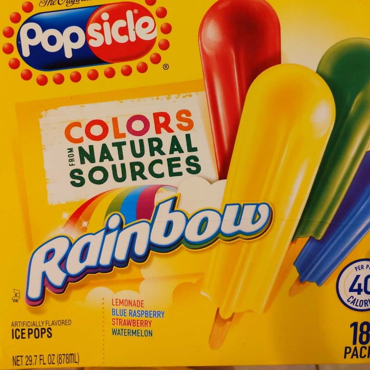 photo of Popsicle Rainbow Icepops shared by @hugacow on  20 May 2020 - review