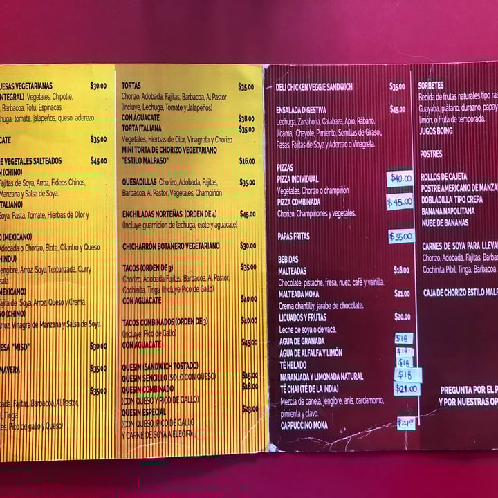 review photo of om burguer RINCÓN VEGETARIANO Fish Burger shared by @emconroy on 02 Jul 2020 - review