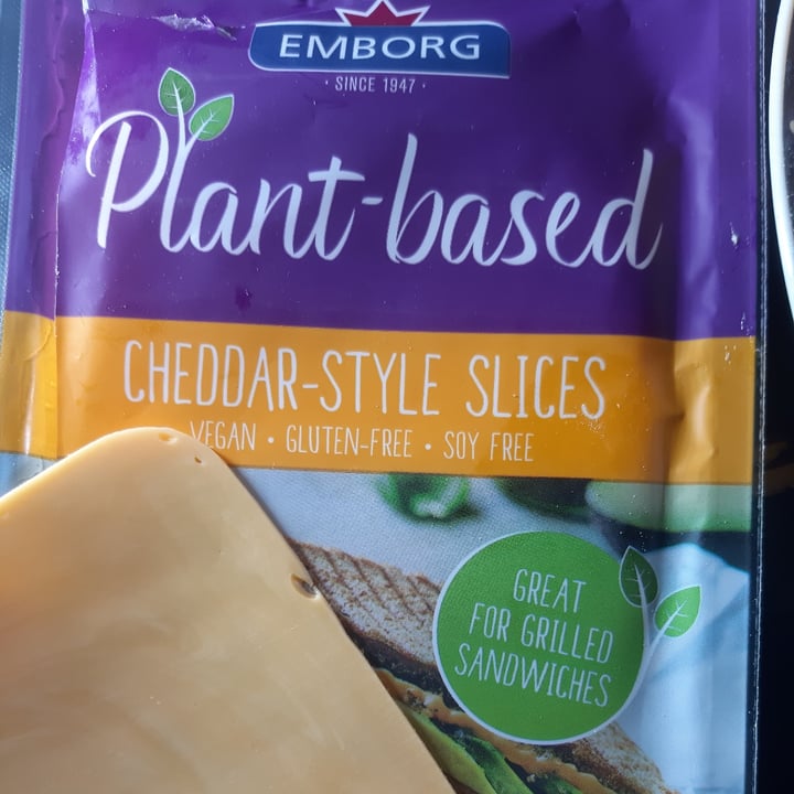 photo of Emborg Cheddar Style Dairy Free Slices shared by @yashmeen on  16 Jun 2022 - review