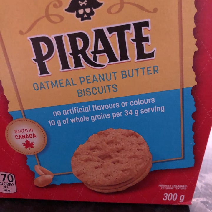review photo of Mr Christie’s Pirate Oatmeal And Peanut Butter Biscuits shared by @vegan-claudia on 19 Jun 2021 - review