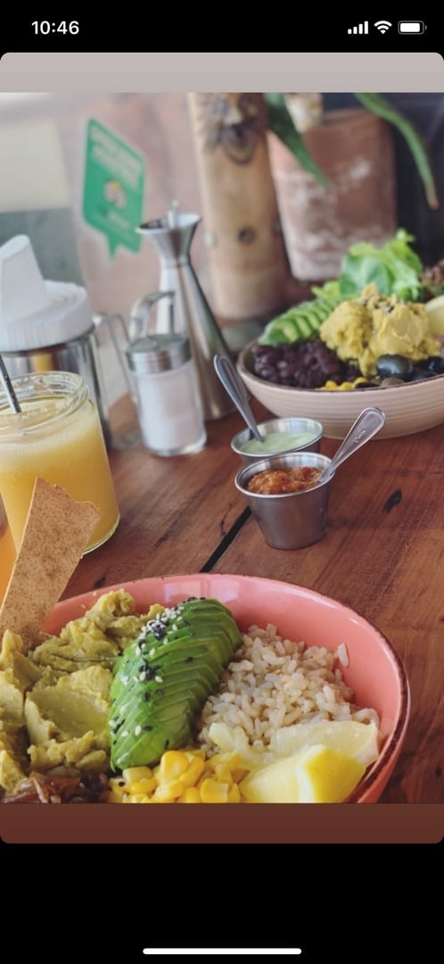 photo of El Patio Juice Bar Bowl Vegan shared by @fersalgado on  28 Nov 2019 - review