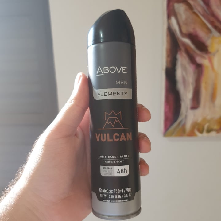 photo of Above Desodorante vulcan shared by @arthurfalco on  21 Sep 2021 - review