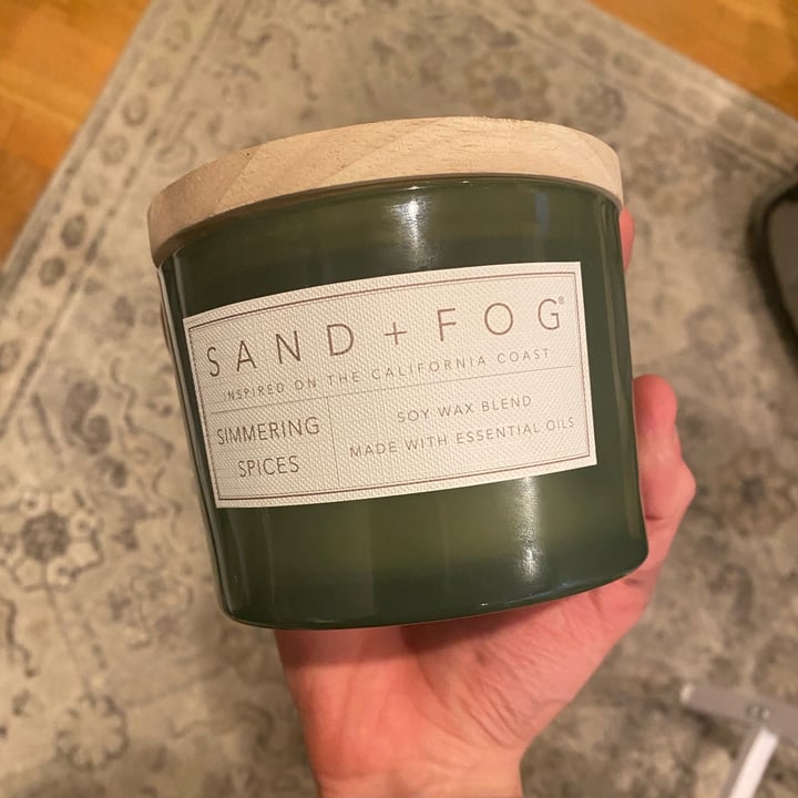 photo of Sand & Fog Soy wax blend candle shared by @convicti0n on  16 Dec 2021 - review
