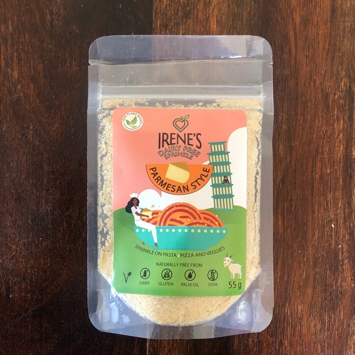 photo of Irene's Gourmet Dairy Free Powder Parmesan Style shared by @mothercitymatt on  24 Dec 2020 - review