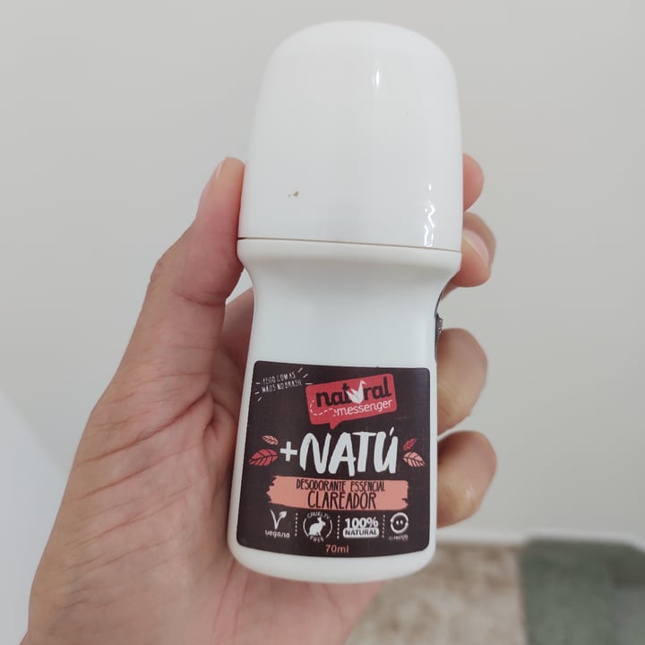 review photo of Natural messenger Desodorante Roll-on shared by @agathaneves on 14 May 2022 - review