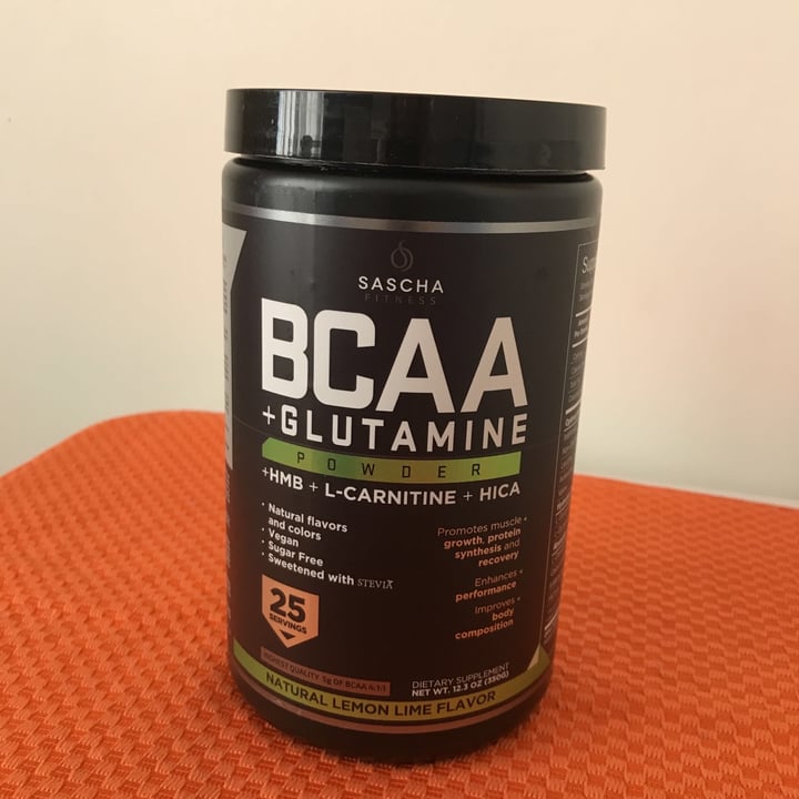 photo of Sascha Fitness BCAA + Glutamine powder shared by @marianaissa1 on  05 Jul 2020 - review