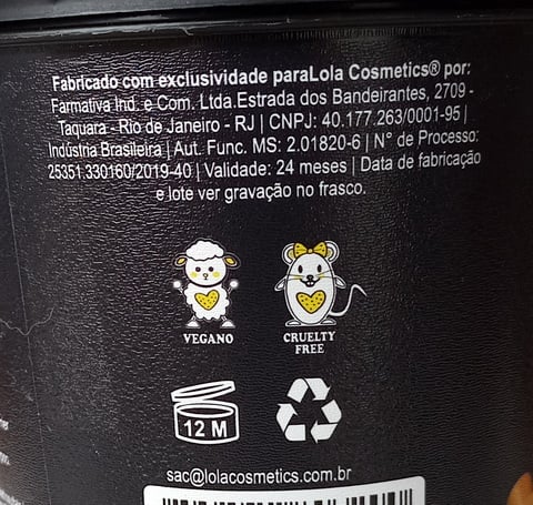 review photo of Lola Cosmetics Mascara Capilar Morte Súbita shared by @pattypop on 01 May 2022 - review
