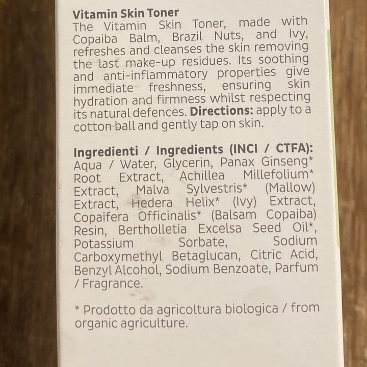 photo of Bema Cosmetici Tonico vitaminico shared by @alessiaj on  28 Jan 2022 - review