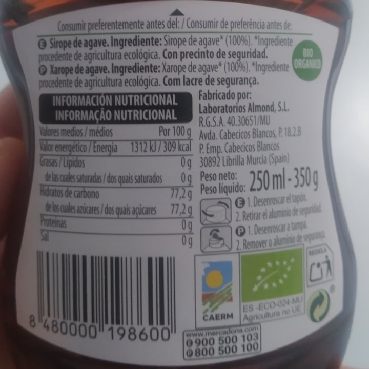 review photo of Hacendado Sirope de Agave shared by @livelikevegansss on 24 Nov 2020 - review
