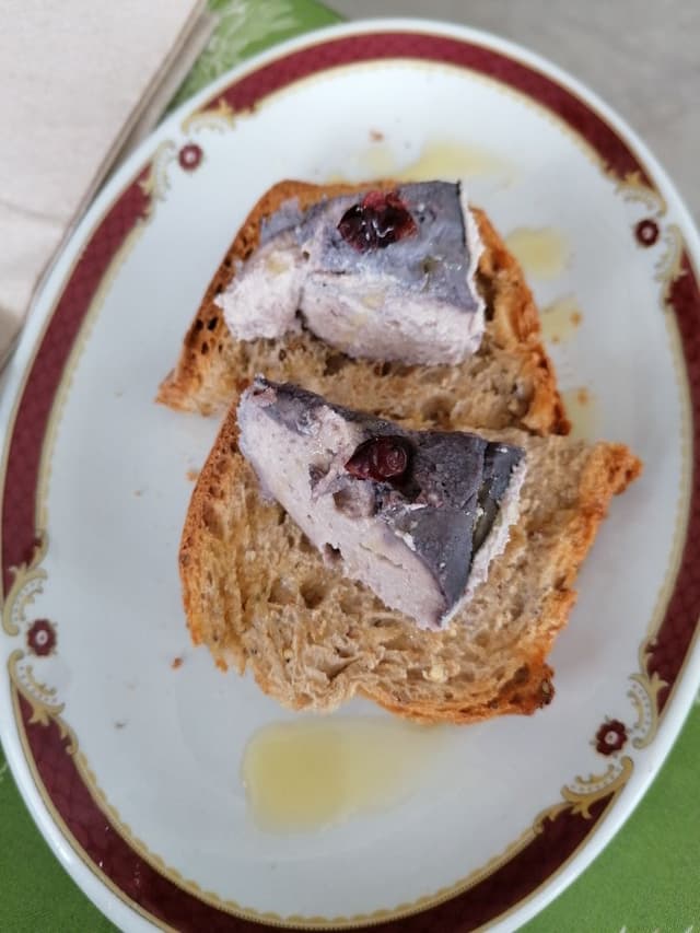 菜肴“Pincho de queso”的照片