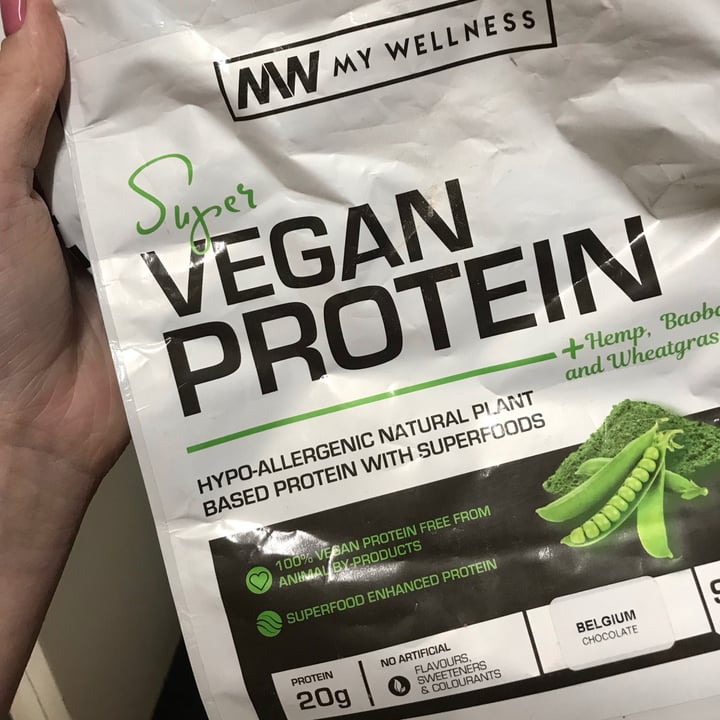 photo of MW My wellness Super Vegan Protein shared by @claireswanepoel on  28 Sep 2021 - review