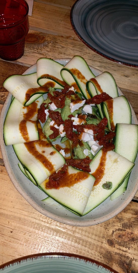 photo of Masa madre vegan food carpaccio de calabacín shared by @kennagaynor on  17 May 2019 - review