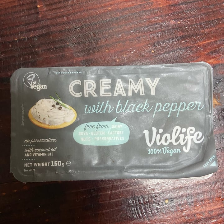 photo of Violife Creamy Black Pepper shared by @marieheidi on  28 Dec 2021 - review