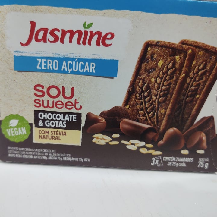 review photo of Jasmine Biscoito com cereais integrais sabor cacau shared by @vanessakaniak on 22 Jul 2022 - review