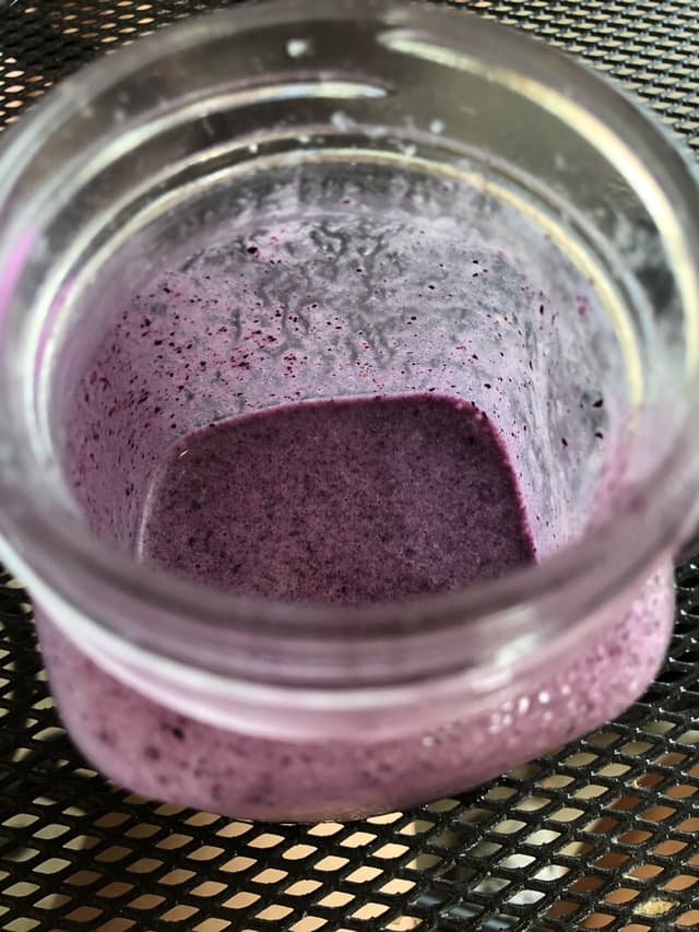 Photo of the dish “Blueberry banana smoothie”