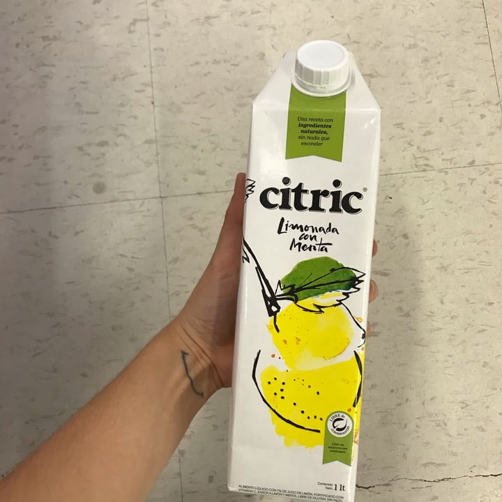 photo of Citric Limonada con Menta (Tetrapack) shared by @kacerutti on  14 Jan 2022 - review