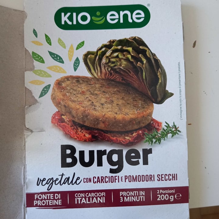 photo of Kioene Burger ai carciofi e pomodori secchi shared by @ceno on  19 Sep 2022 - review