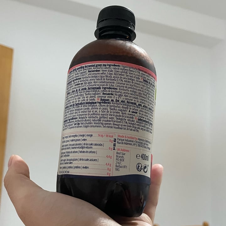 photo of The Gutsy Captain Legendary Fermented Drink - California Raspberry shared by @monicavillar on  08 Nov 2021 - review