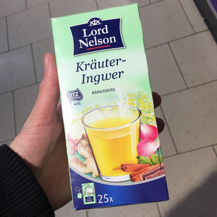 review photo of Lord Nelson Kräuter-Ingwer-Tee shared by @marioso on 10 Feb 2022 - review