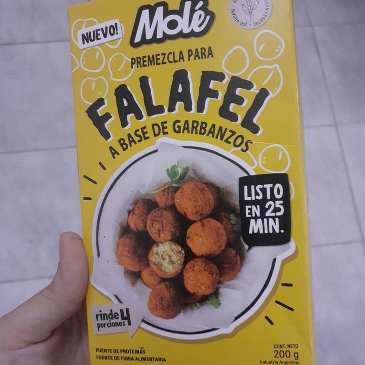 photo of Molé Premezcla Para Falafel shared by @cecicloss on  11 Apr 2022 - review