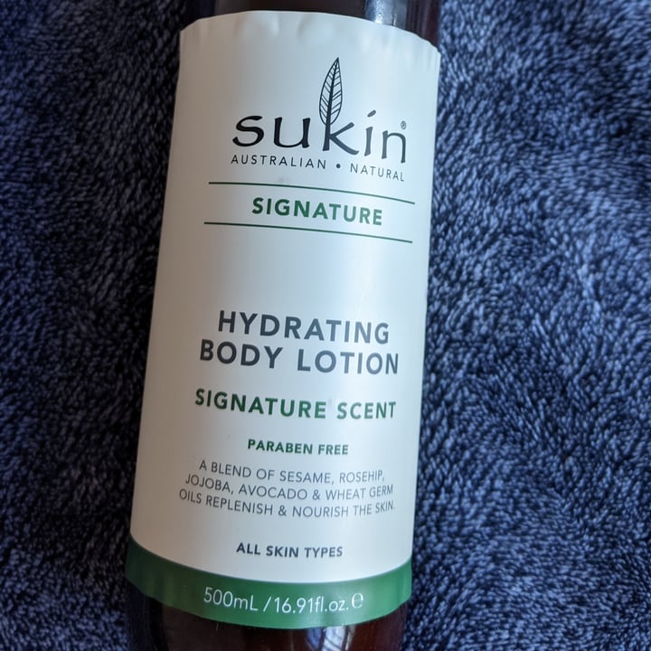 photo of Sukin Hydrating Body Lotion shared by @brookeandbuddy on  12 Jun 2021 - review