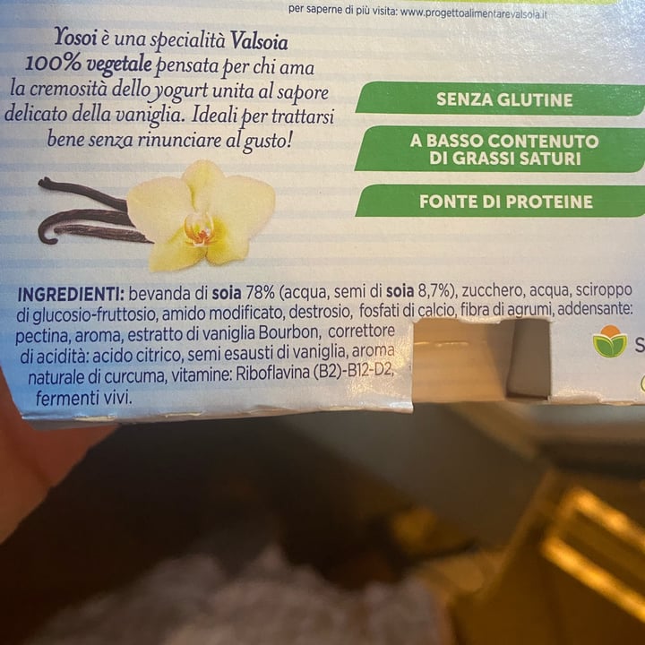 photo of Valsoia Yogurt alla vaniglia shared by @vals on  13 Apr 2022 - review