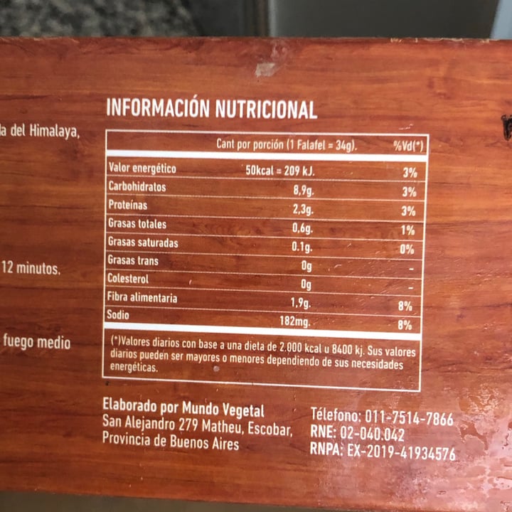 review photo of Mundo Vegetal Falafel shared by @xeci on 28 May 2021 - review