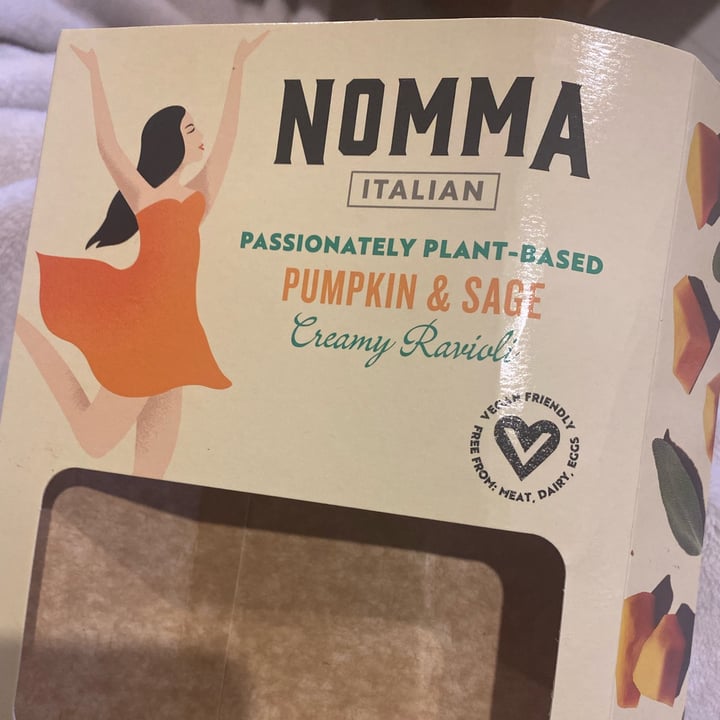 photo of Nomma Pumpkin and Sage Ravioli shared by @chanelaubree on  31 Jul 2022 - review