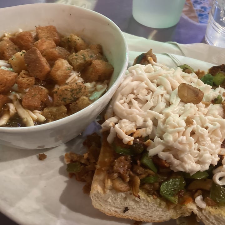 review photo of Pick Me Up Cafe Vegan Pizza Grinder shared by @owen-icewater on 16 Oct 2022 - review