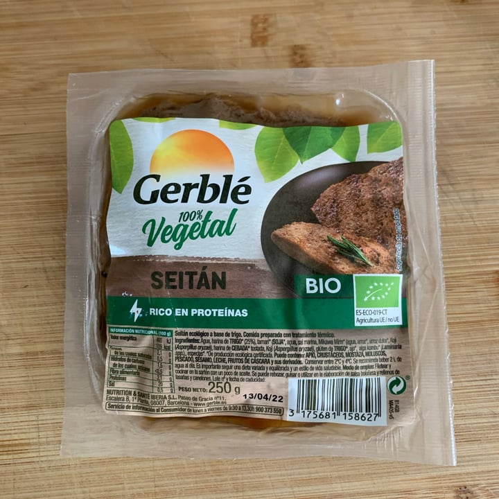 photo of Gerblé Seitan shared by @mariagonzalez1 on  14 Mar 2022 - review