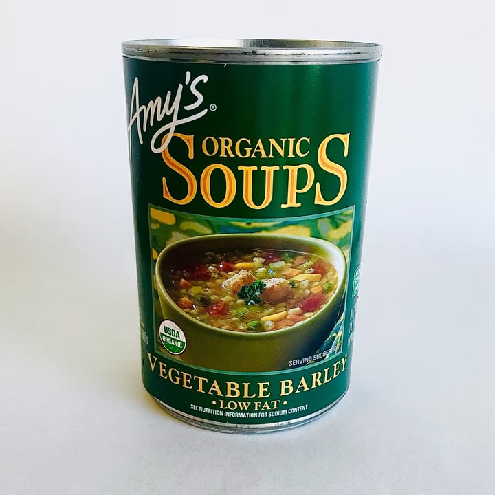 photo of Amy’s Amy’s Organic Soups Vegetable Barley shared by @tamiapple on  10 Oct 2021 - review