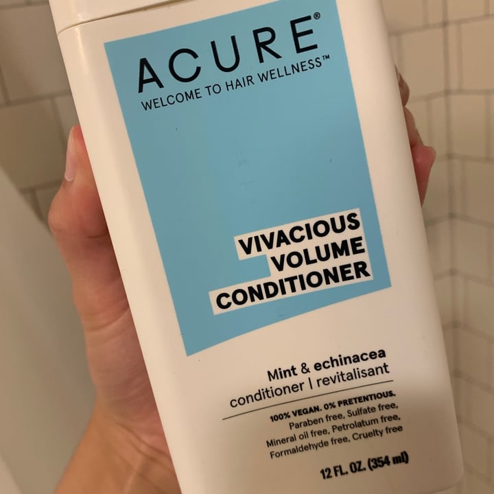 photo of Acure Vivacious Volume Conditioner shared by @senatorjarjarbinks on  23 Jul 2021 - review