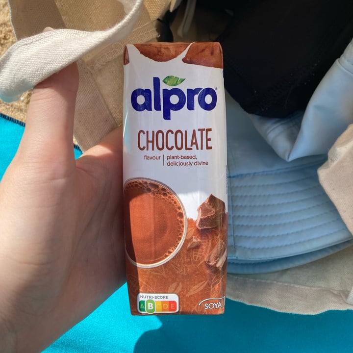 photo of Alpro Chocolate Flavored Soya Milk shared by @springl on  21 Jun 2022 - review