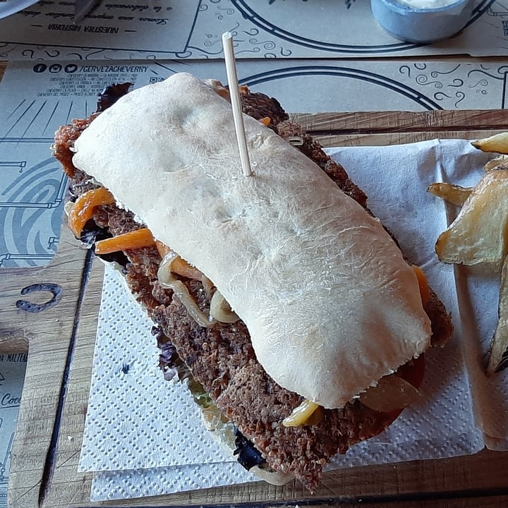 photo of Cheverry Tandil Sándwich vegano shared by @gastonfauret on  02 Aug 2021 - review