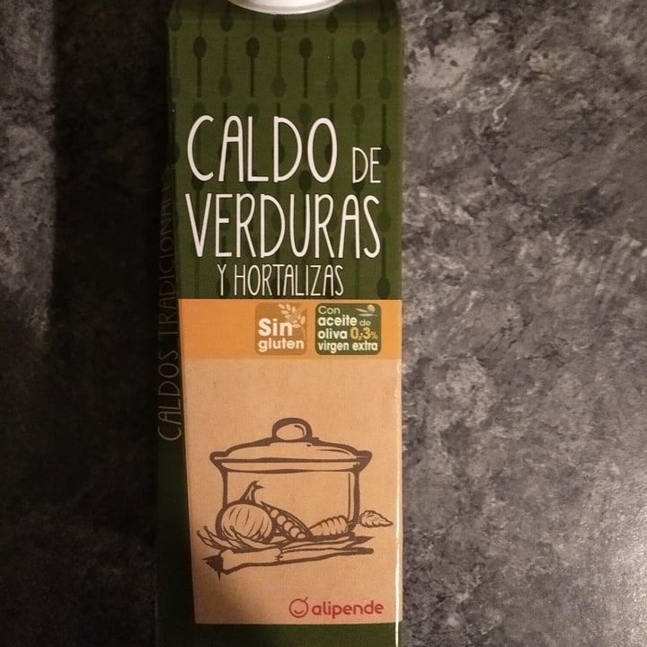 photo of Alipende Caldo de verduras y hortalizas shared by @flacoamigo on  16 May 2020 - review