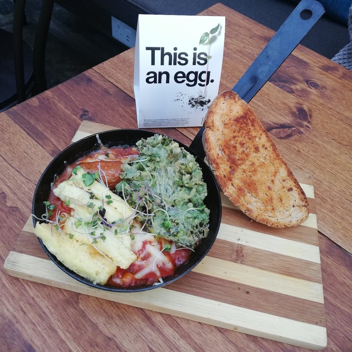 photo of Infinite Café Plant-Powered Kitchen Baked Shakshuka shared by @simonel on  30 Oct 2021 - review