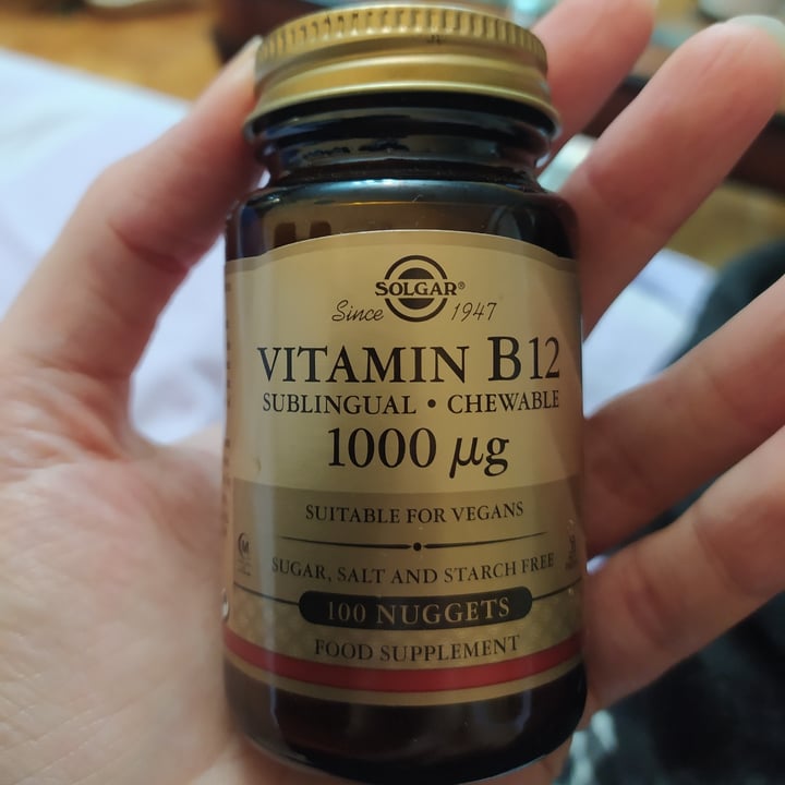 photo of Solgar Vitamin B12 Chewable cherry flavoured shared by @nutximichu on  24 Sep 2020 - review