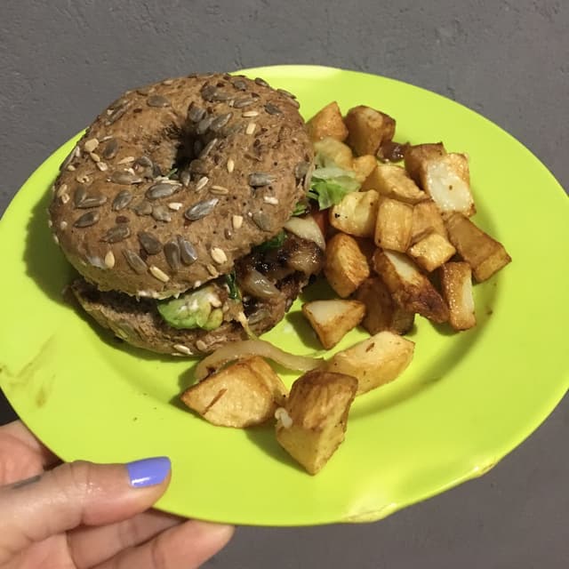 Photo of the dish “Bagel bendita tierra”