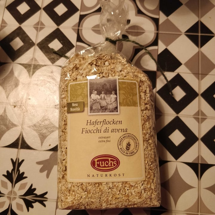 photo of Fuchs Naturkost Fiocchi di avena extra fini shared by @alessiavik on  29 Dec 2021 - review
