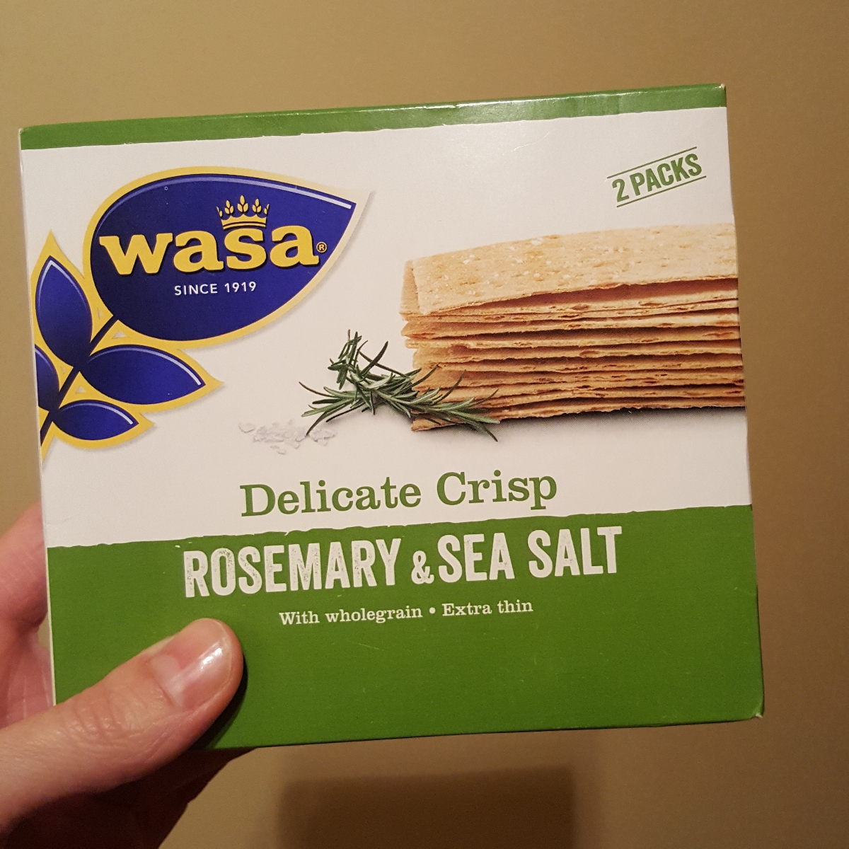 Wasa Rosemary & Seasalt crackers Reviews abillion
