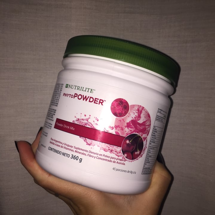 photo of Nutrilite Phytopowder shared by @dolobasilio23 on  30 Mar 2021 - review
