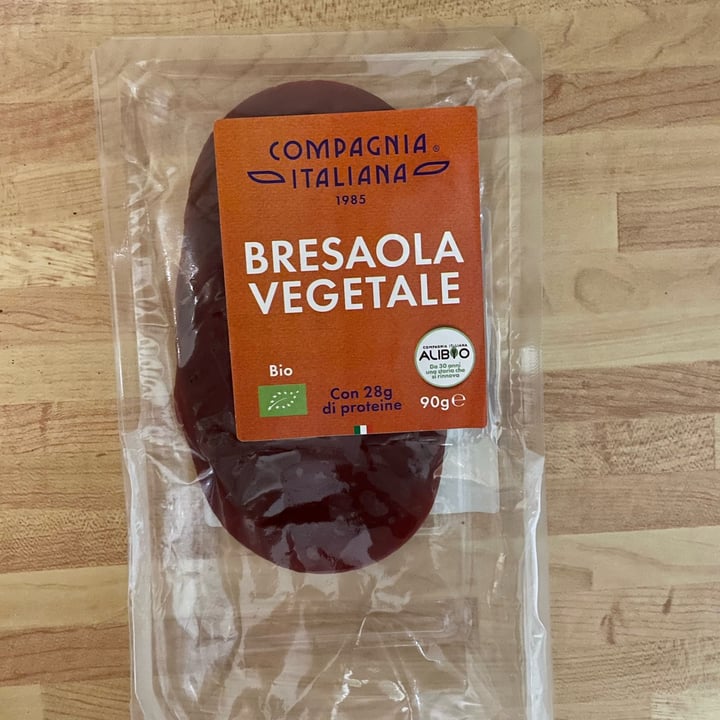 photo of Compagnia Italiana Bresaola vegetale shared by @letiziaquarta on  24 Feb 2022 - review