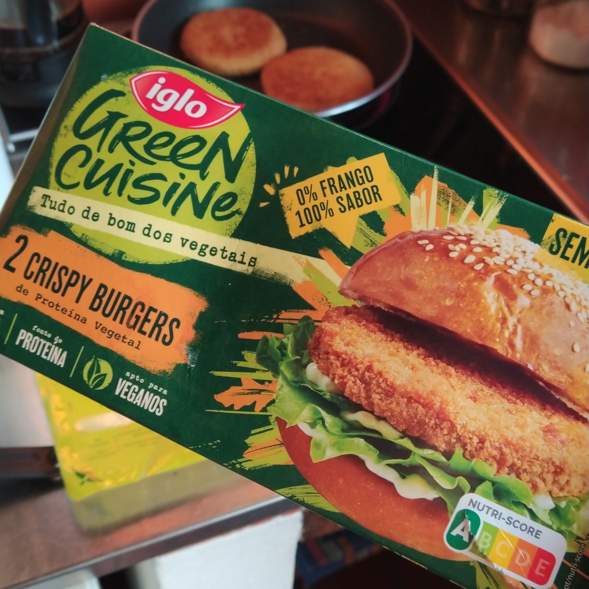 Frango Burger Rios Iglo Crispy Burgers