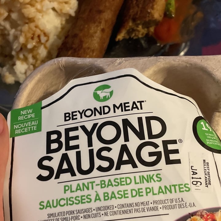 photo of Beyond Meat Beyond Sausage Brat Original  shared by @malyyy12 on  15 Jan 2022 - review